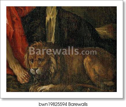 Saint Jerome in the Wilderness. Detail by Paolo Veronese, Art Print