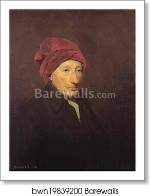 Portrait of Thomas Reid by Sir Henry Raeburn, Art Print