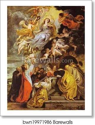 The Assumption of the Virgin by Peter Paul Rubens, Art Print The Assumption of the Virgin by Peter Paul Rubens, Art Print