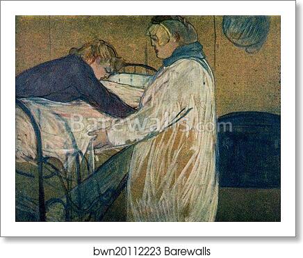 Two Women Making Their Bed by Henri De Toulouse-Lautrec, Art Print Two Women Making Their Bed by Henri De Toulouse-Lautrec, Art Print