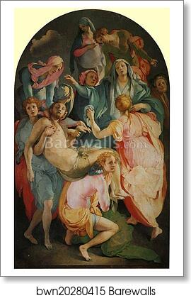 Deposition of Christ by Jacopo Carrucci, Known As Pontormo, Art Print Deposition of Christ by Jacopo Carrucci, Known As Pontormo, Art Print
