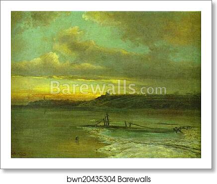 Spring Thaw by Alexey Savrasov, Art Print