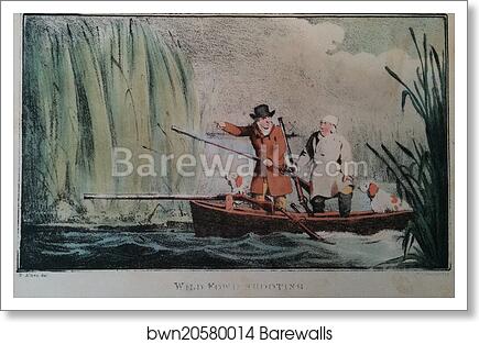 Wild Fowl Shooting by Henry Thomas Alken, Art Print
