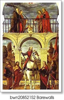 Glory of St. Vitalis by Vittore Carpaccio, Art Print