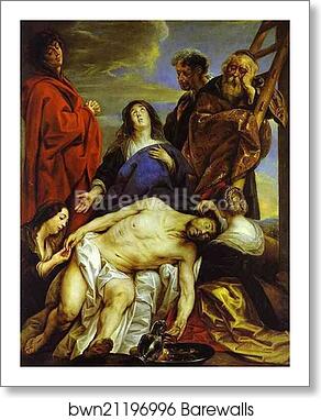 Pieta by Jacob Jordaens, Art Print