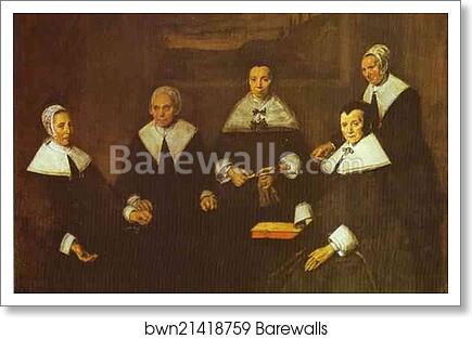 The Lady-Governors of the Old Men's Almshouse at Haarlem by Frans Hals, Art Print