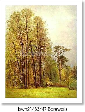 Autumn by Ivan Shishkin, Art Print