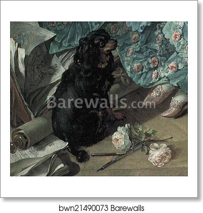 Portrait of Madame de Pompadour. Detail by François Boucher, Art Print Portrait of Madame de Pompadour. Detail by François Boucher, Art Print