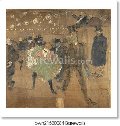 Panneaux pour la baraque de la Goulue, à la Foire du Trône à Paris by Henri De Toulouse-Lautrec, Art Print Panneaux pour la baraque de la Goulue, à la Foire du Trône à Paris by Henri De Toulouse-Lautrec, Art Print