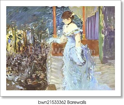 Singer at a Café-Concert by Edouard Manet, Art Print