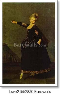 Portrait of N. S. Borschova by Dmitry Levitzky, Art Print