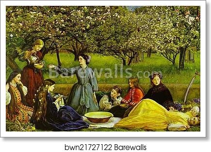 Apple Blossoms by Sir John Everett Millais, Art Print