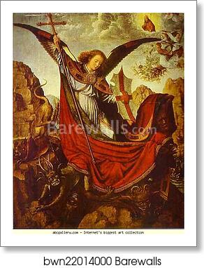 Altar of Archangel Michael by Gerard David, Art Print