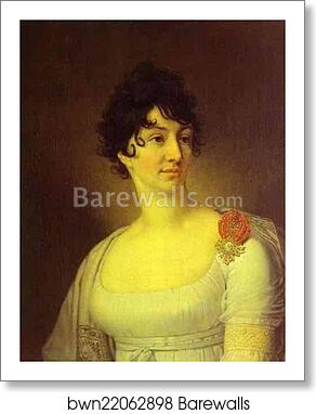 Portrait of S. A. Rayevskaya by Vladimir Borovikovsky, Art Print Portrait of S. A. Rayevskaya by Vladimir Borovikovsky, Art Print