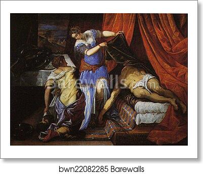 Judith and Holofernes by Jacopo Robusti, Called Tintoretto, Art Print Judith and Holofernes by Jacopo Robusti, Called Tintoretto, Art Print