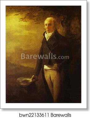 Portrait of David Anderson by Sir Henry Raeburn, Art Print