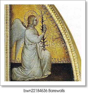 The Coronation of the Virgin among Saints and Angels. Detail by Giusto De’ Menabuoi, Art Print The Coronation of the Virgin among Saints and Angels. Detail by Giusto De’ Menabuoi, Art Print