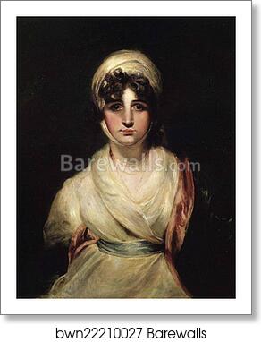 Sarah Siddons by Sir Thomas Lawrence, Art Print