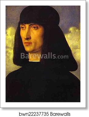 Portrait of a Man by Giovanni Bellini, Art Print