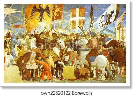 Legend of the True Cross: the Battle of Heraclius and Chosroes by Piero Della Francesca, Art Print Legend of the True Cross: the Battle of Heraclius and Chosroes by Piero Della Francesca, Art Print