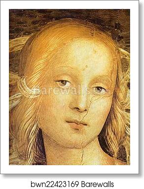 The Almighty with Prophets and Sibyls. Detail by Pietro Perugino, Art Print