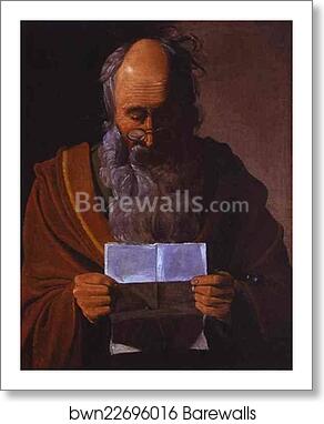 St. Paul by Georges De La Tour, Art Print