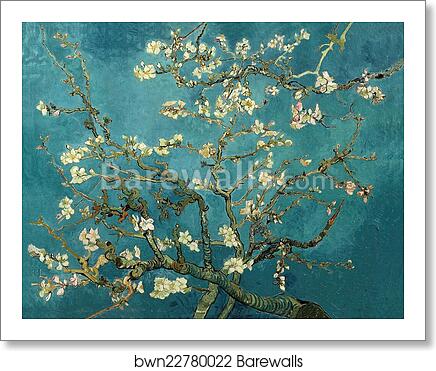 Almond Blossoms by Vincent Van Gogh, Art Print