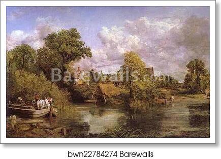 The White Horse by John Constable, Art Print