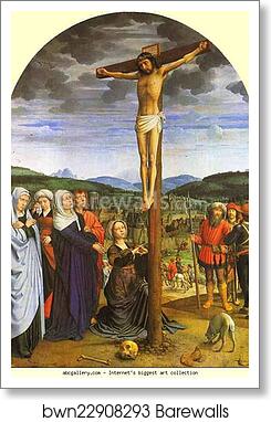 The Crucifixion by Gerard David, Art Print