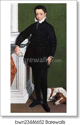 Portrait of Massimiliano Stampa, Third Marchese of Soncino by Sofonisba Anguissola, Art Print Portrait of Massimiliano Stampa, Third Marchese of Soncino by Sofonisba Anguissola, Art Print