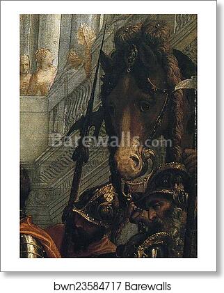 The Family of Darius Before Alexander the Great. Detail by Paolo Veronese, Art Print The Family of Darius Before Alexander the Great. Detail by Paolo Veronese, Art Print