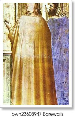 Presentation at the Temple. Detail by Giotto, Art Print