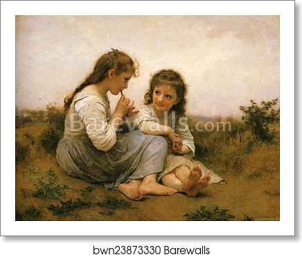 Childhood Idyll by William-Adolphe Bouguereau, Art Print