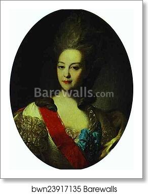 Portrait of Countess Ekaterina Orlova by Fedor Rokotov, Art Print Portrait of Countess Ekaterina Orlova by Fedor Rokotov, Art Print