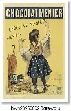 Chocolat Menier by Firmin Bouisset, Art Print
