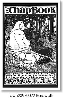 La Revue "The Chap-Book" by Will H. Bradley, Art Print