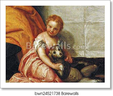 Supper at Emmaus. Detail by Paolo Veronese, Art Print
