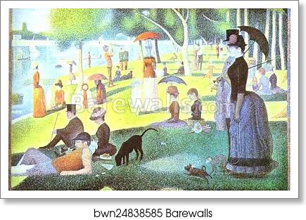 La Grande Jatte by Georges Seurat, Art Print