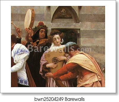 Cimabue's Celebrated Madonna is Carried in Procession through the Streets of Florence; in front of the Madonna, and Crowned with Laurels, walks CImabue Himself, with his Pupil Giotto; behind It Arnolfo Di Lapo, Gaddo Gaddi, Andrea Tafi, Niccola Pisano, Bu by Frederick Leighton, Art Print Cimabue's Celebrated Madonna is Carried in Procession through the Streets of Florence; in front of the Madonna, and Crowned with Laurels, walks CImabue Himself, with his Pupil Giotto; behind It Arnolfo Di Lapo, Gaddo Gaddi, Andrea Tafi, Niccola Pisano, Bu by Frederick Leighton, Art Print