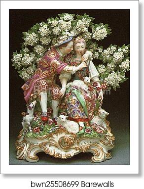 The Music Lesson by François Boucher, Art Print