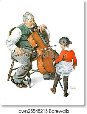 A Meeting of Minds by Norman Rockwell, Art Print