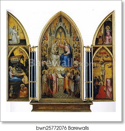 The Coronation of the Virgin among Saints and Angels by Giusto De’ Menabuoi, Art Print The Coronation of the Virgin among Saints and Angels by Giusto De’ Menabuoi, Art Print