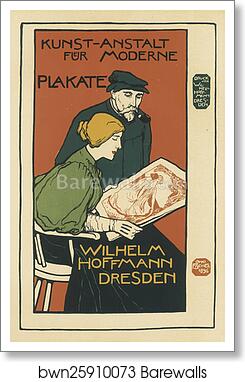Établissement artistique d'Affiches modernes by Anton Otto Fischer, Art Print