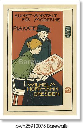 Établissement artistique d'Affiches modernes by Anton Otto Fischer, Art Print Établissement artistique d'Affiches modernes by Anton Otto Fischer, Art Print