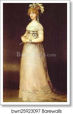 Portrait of the Countess of Chinchón by Francisco De Goya Y Lucientes, Art Print Portrait of the Countess of Chinchón by Francisco De Goya Y Lucientes, Art Print