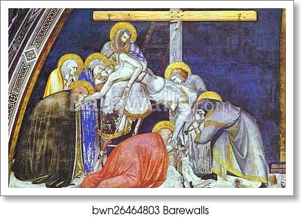 The Deposition by Pietro Lorenzetti, Art Print