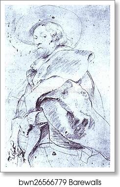 Self-Portrait by Peter Paul Rubens, Art Print
