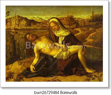 Pietà by Giovanni Bellini, Art Print
