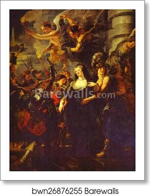 The Flight from Blois by Peter Paul Rubens, Art Print