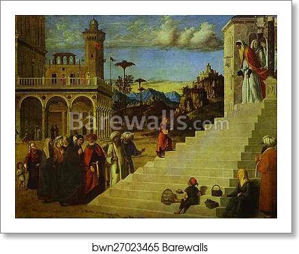 Presentation of the Virgin Mary in the Temple by Giovanni Battista Cima, Called Cima Da Conegliano, Art Print Presentation of the Virgin Mary in the Temple by Giovanni Battista Cima, Called Cima Da Conegliano, Art Print
